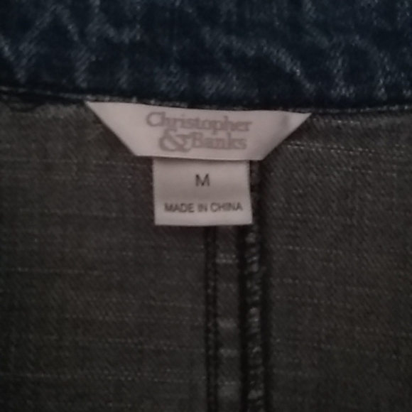 Christopher Banks vintage jean jacket - Picture 2 of 12